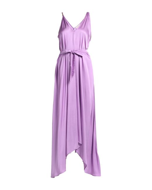 Kaos Purple Midi Dress