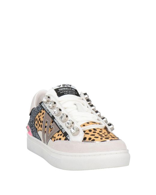 Emanuélle Vee White Trainers