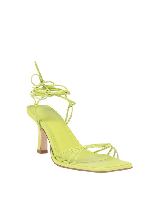 Aeyde Yellow Sandals Leather