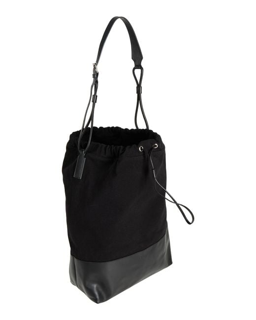 High Black Shoulder Bag
