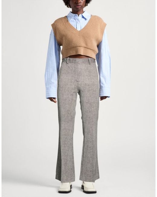 Circolo 1901 Gray Pants