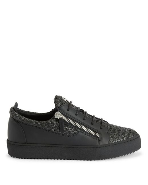 Sneakers Frankie di Giuseppe Zanotti in Black da Uomo