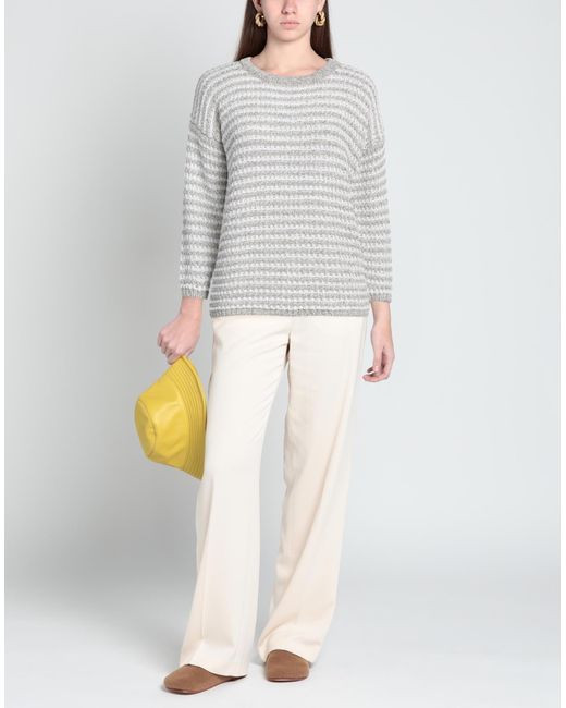Le Tricot Perugia Gray Sweater