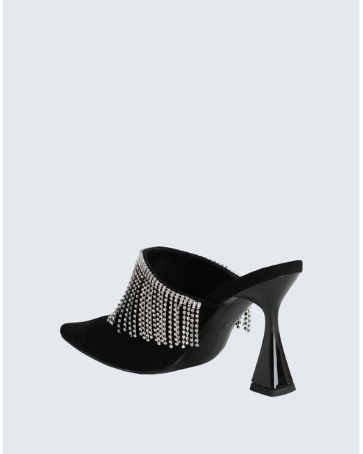Mules & Zuecos Karl Lagerfeld de color Black