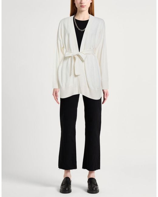 Alpha Studio White Cardigans