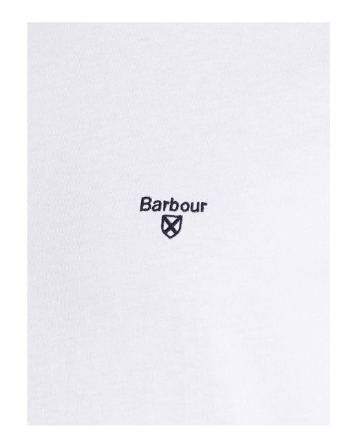 Barbour T-shirts in White für Herren