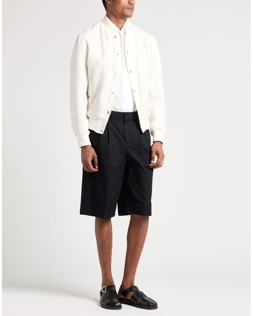 Chaqueta Y Cazadora Barba Napoli de hombre de color White