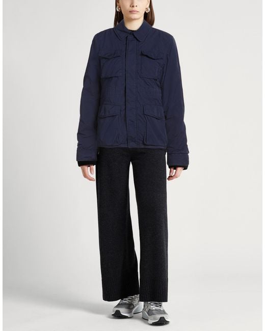Aspesi Blue Jacket Polyester, Polyamide