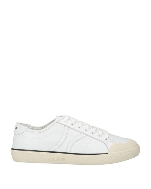 Céline White Sneakers Leather for men