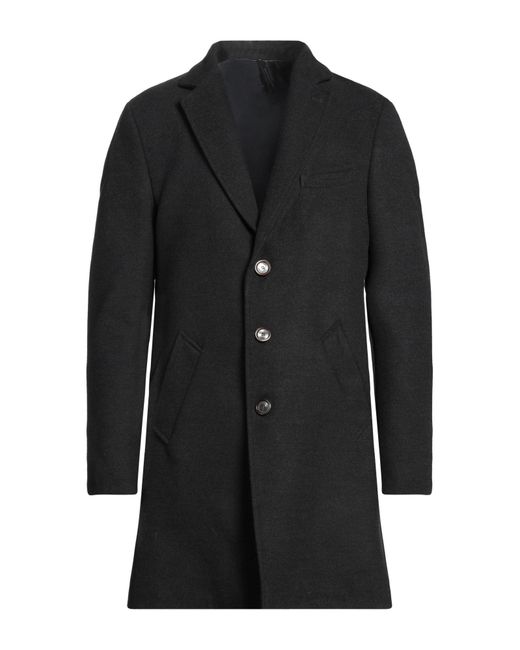 0/zero Construction Black Coat for men