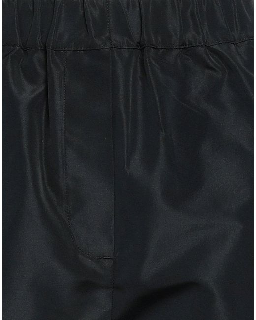 MSGM Black Shorts & Bermudashorts
