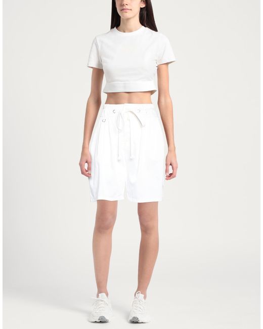 High White Shorts & Bermuda Shorts