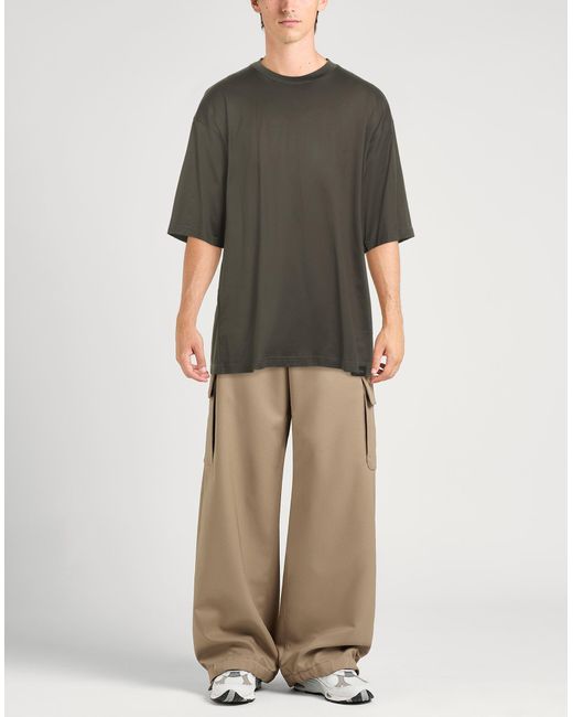Low Brand Gray Dark T-Shirt Cotton for men