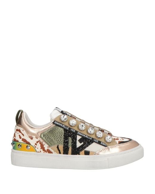 Emanuélle Vee Green Sneakers