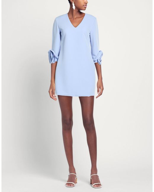 No Secrets Blue Mini Dresses