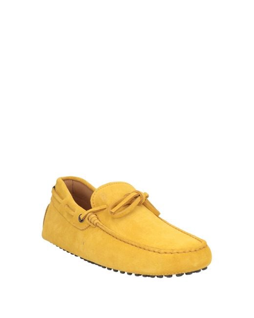Tod's Yellow Loafers for men