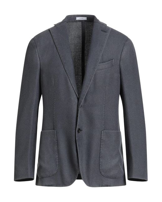 Boglioli Blue Blazer for men