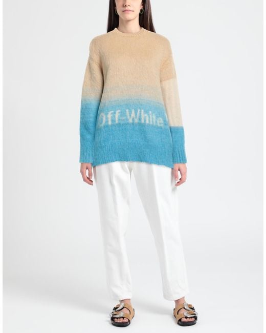Pullover Off-White c/o Virgil Abloh de color Blue