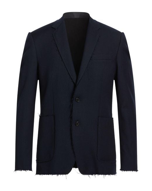 Dondup Blue Blazer Wool for men