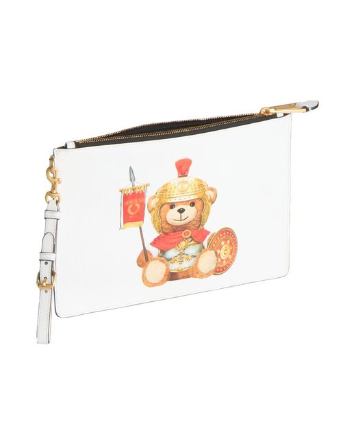 Moschino White Handtaschen