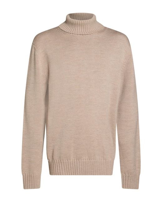 Alpha Studio Natural Turtleneck for men