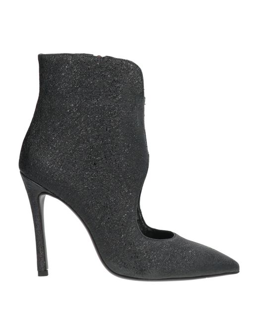 Gianmarco F. Black Ankle Boots Leather
