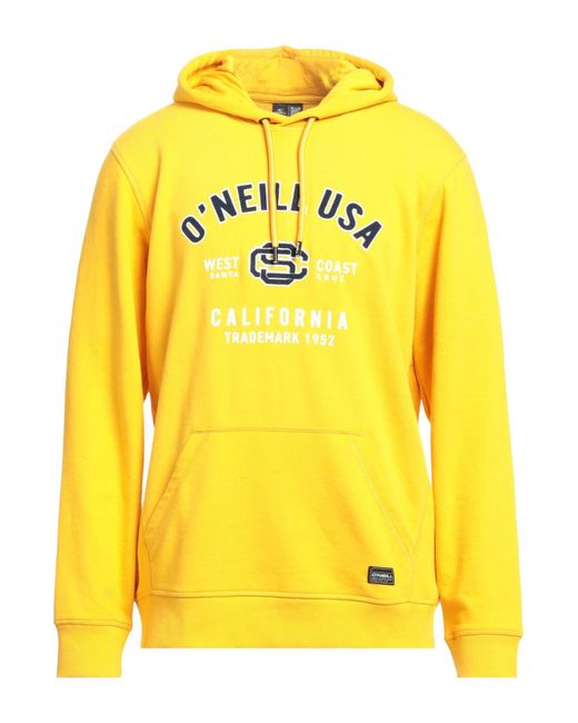 O'neill Sportswear Yellow Sweatshirt for men