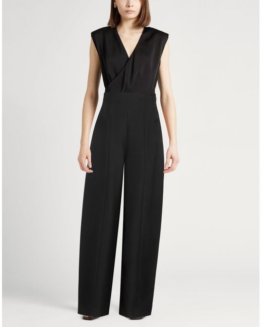 Khaite Black Pants Viscose, Polyamide