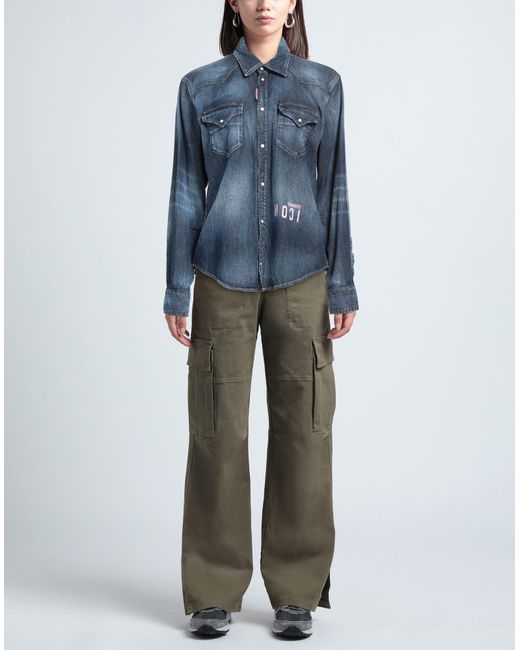 DSquared² Blue Denim Shirt