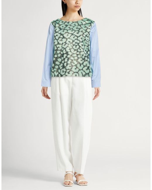 Jucca Green Light Top Polyamide, Polyester, Cotton, Silk