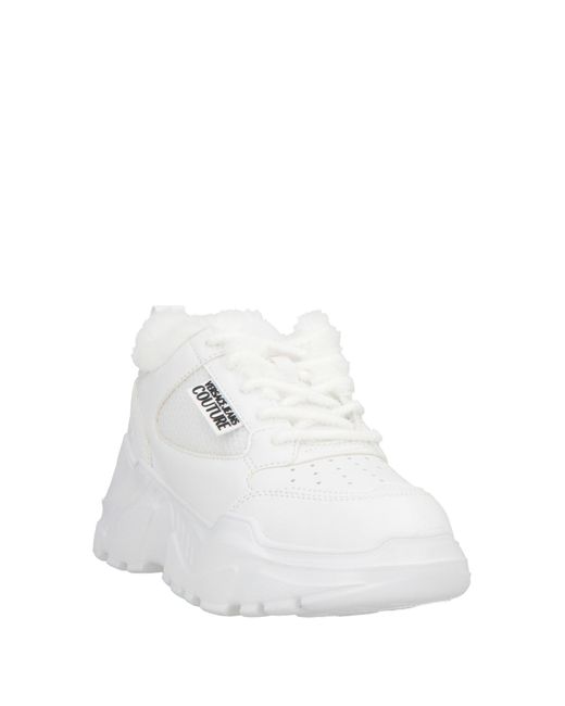 Versace Jeans Couture White Trainers