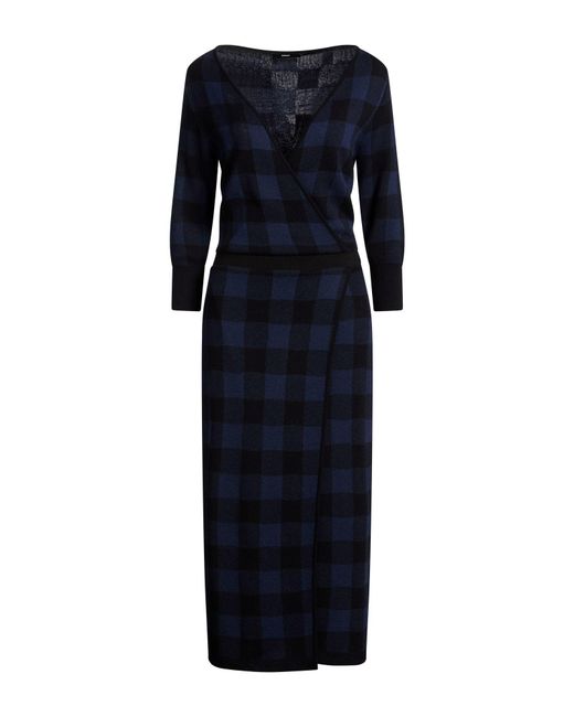 DIESEL Blue Midi Dresses