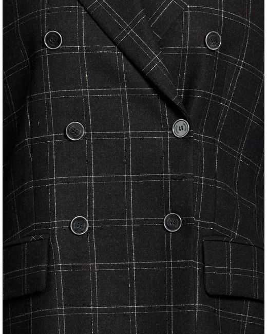 Eleventy Black Blazer Wool, Elastane