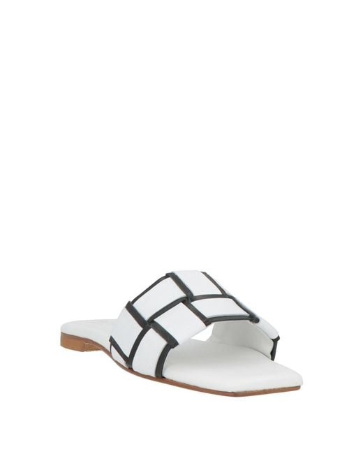 Nila & Nila White Sandals