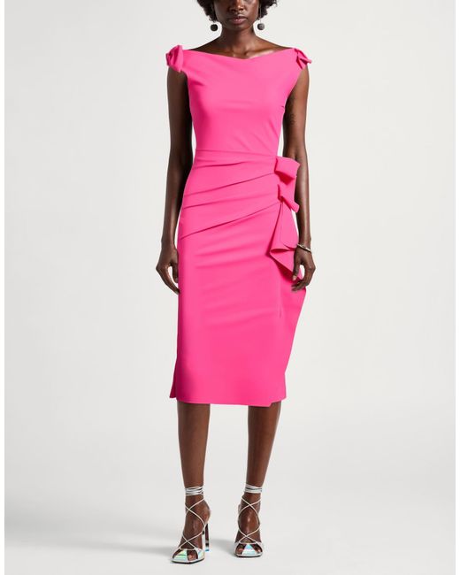 La Petite Robe Di Chiara Boni Pink Midi Dresses
