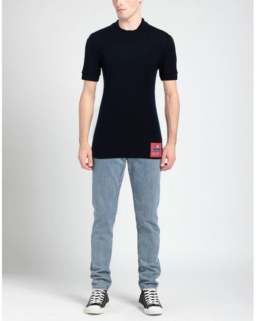 Dolce & Gabbana Black Polo Shirt for men