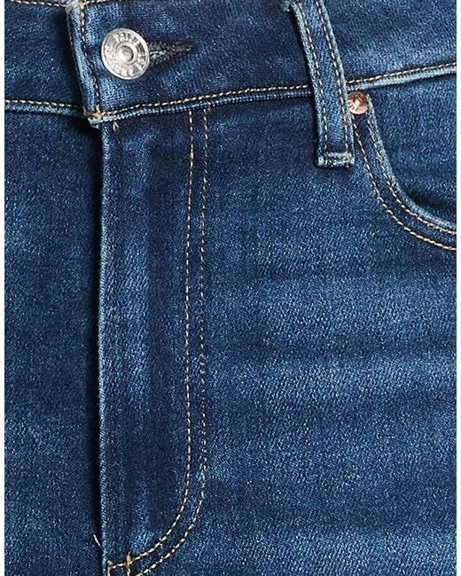 PAIGE Blue Jeans Cotton, Polyester, Elastane