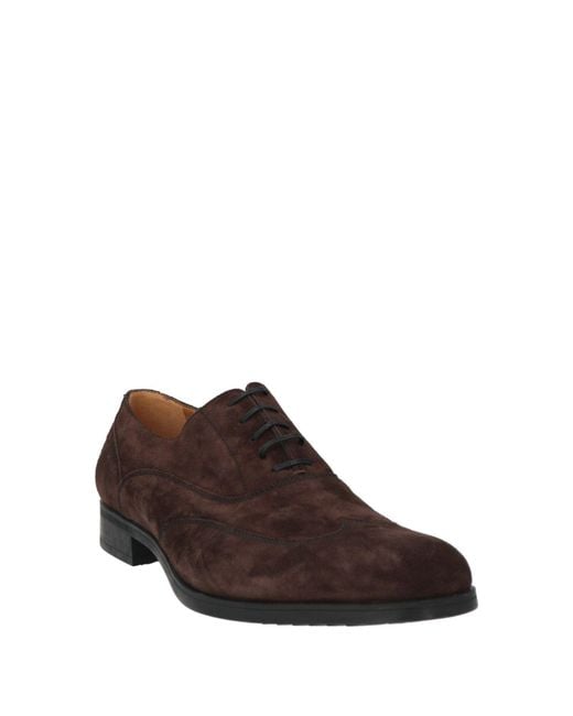 Moreschi Brown Lace-Up Shoes