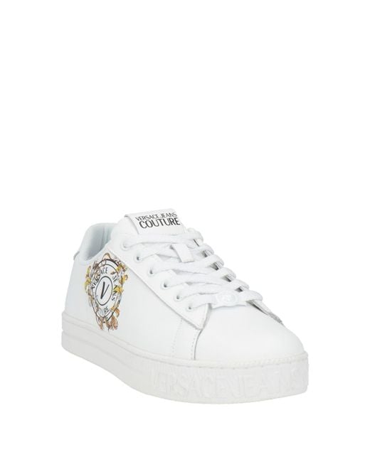 Versace Jeans Couture White Trainers