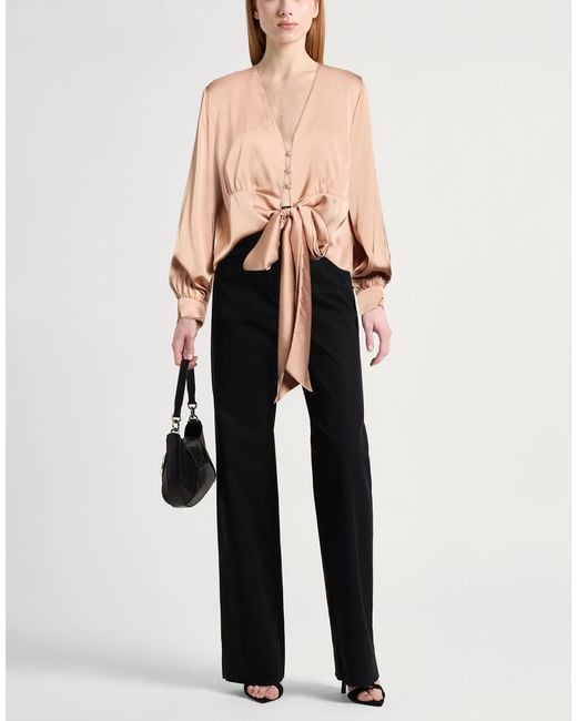 D.exterior Pink Antique Rose Shirt Polyester, Elastane