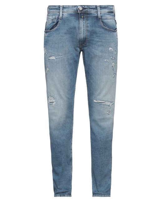 Pantaloni Jeans di Replay in Blue da Uomo