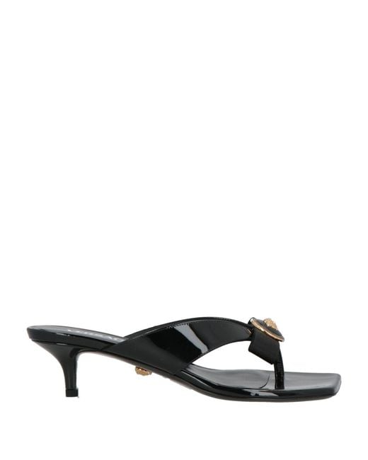 Versace White Thong Sandal