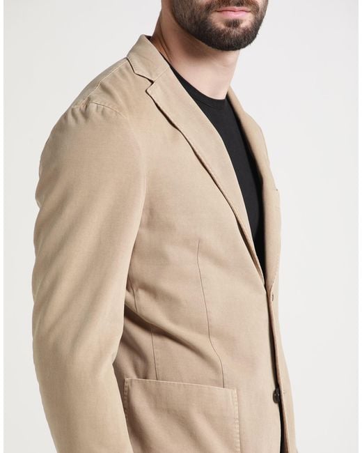 Montedoro Brown Blazer for men