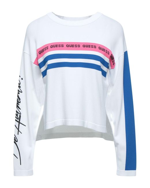 Guess white jumper Clearance
