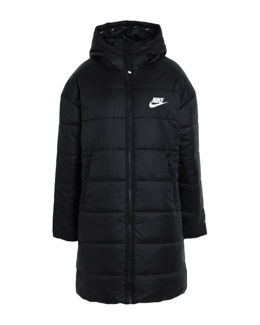 Nike Down Jacket in Black | Lyst