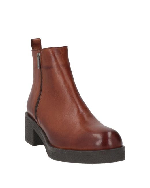 SOFIA MARE Brown Ankle Boots