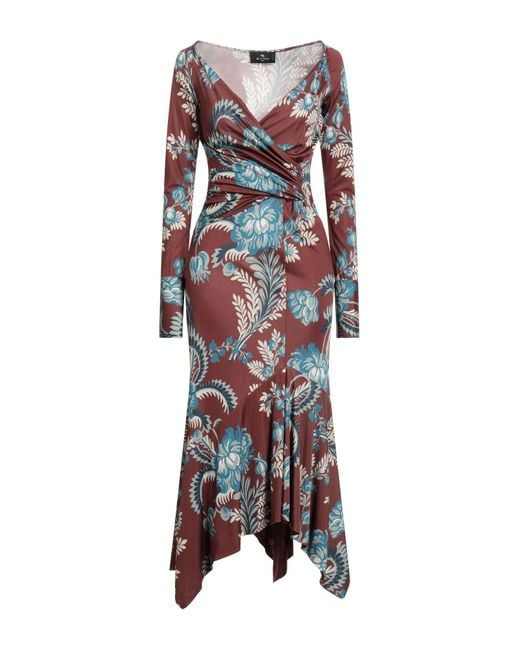 Vestito Midi di Etro in Red