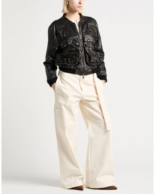 Giorgio Brato Black Dark Jacket Leather