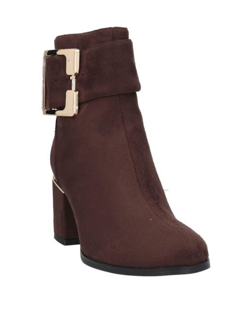 Gai Mattiolo Brown Ankle Boots