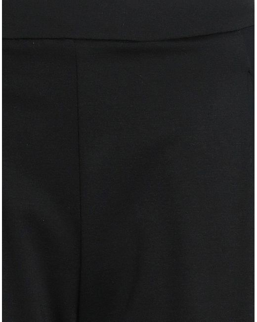 Jijil Black Pants Viscose, Polyester, Elastane
